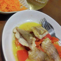 akotango's cooksnap of when they made イサキとトマトの塩ワイン蒸し.