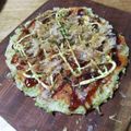 あかぴーー's cooksnap of when they made たこ焼き粉で♪簡単お好み焼き♪.