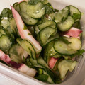 クックmichi☆♪'s cooksnap of when they made いかときゅうりの酢の物.