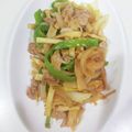 oggiii☆'s cooksnap of when they made 筍と豚肉とピーマンの炒め物.