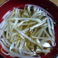 クック00Q0QZ☆'s cooksnap of when they made もやしと塩昆布のすっぱスープ.