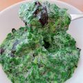 ☆３匹の子ぶた☆'s cooksnap of when they made 飯友♪モロヘイヤの海苔とろろ.