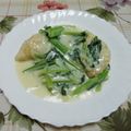 レオミウ's cooksnap of when they made たらと小松菜のクリーム煮.