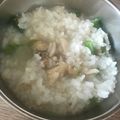 Yokchina's cooksnap of when they made 激ウマ！簡単★韓国お粥一度食べてみて☆.