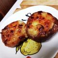 こずっぺ's cooksnap of when they made 液みそで、しいたけのみそマヨ焼き.