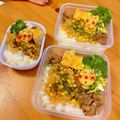 しきちぇ's cooksnap of when they made ペッパーランチ風弁当.