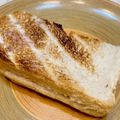 1035's cooksnap of when they made イチゴ＆マーガリンしっかりサンドトースト.