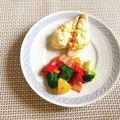yesmama's cooksnap of when they made 阿部の笹かまぼこのマヨコーンチーズ焼き.