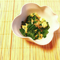 yesmama's cooksnap of when they made つるむらさきと油揚げの炒め物☆鰹節かけ.