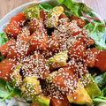 はなたぎ's cooksnap of when they made まぐろとアボカドのごちそうサラダ.