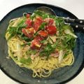 ラスちん's cooksnap of when they made 和風ツナスパ from Denny's.