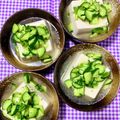 ふたごゆき's cooksnap of when they made ねぎ塩だれ・キュウリ簡単おつまみ冷奴.
