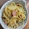 こま加奈's cooksnap of when they made 保育園の和風バター醤油パスタ.