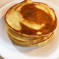 ヤムyam's cooksnap of when they made ヨーグルト消費もちもちかぼちゃパンケーキ.