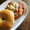 カズ形33's cooksnap of when they made 材料4つ 簡単りんごチーズトースト.
