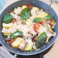☆ｷｬｻﾘﾝ☆'s cooksnap of when they made 簡単。ズッキーニとベーコンのチーズ焼き。.