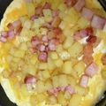 クックみみこ☆'s cooksnap of when they made じゃがいも＆豚肉☆オープンオムレツ.