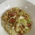 ＊Ⓢⓗⓘⓞⓝ＊'s cooksnap of when they made 旨辛❕鶏もも肉とキャベツの味噌焼きうどん.