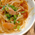 ばたみそーぱん☆'s cooksnap of when they made 簡単✿もやしと魚肉ソーセージの甘酢あん.