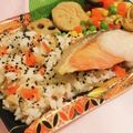 私市ビッキーズ津門巳's cooksnap of when they made “シャケ弁当1号” <ご飯の部>.