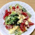 マダムスカーレット's cooksnap of when they made ゆで卵とブロッコリーとトマトのサラダ.