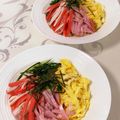 ちゃまたまご's cooksnap of when they made 市販の冷やし中華盛り付けてみた.