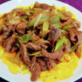 ✊肝っ玉かーちゃん✊'s cooksnap of when they made 超簡単♡長ネギと豚肉のふわ卵甘辛炒め.