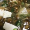クックBLTENE☆'s cooksnap of when they made 【保育園給食】なめこ汁.