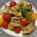 sachimaimo's cooksnap of when they made 疲労回復♪豚肉とオクラとトマトの甘酢炒め.