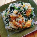 かわゆう1211's cooksnap of when they made ほうれん草ベーコンの卵炒め.