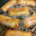 あきぴmama's cooksnap of when they made めっちゃ美味しい♡ハムたまチーズの春巻き.