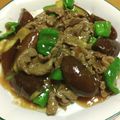 55才のおじさん's cooksnap of when they made なすと牛肉のオイスター炒め.