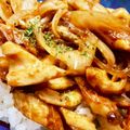 はなのかくめいじ's cooksnap of when they made 簡単で旨！カレーちくわどんぶり★.