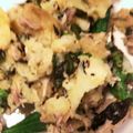 bellーりん's cooksnap of when they made サバの水煮缶とバジルのポテトサラダ.
