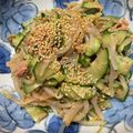 クック6A01DE☆'s cooksnap of when they made もやしときゅうりとツナのナムル.