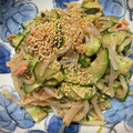 クック6A01DE☆'s cooksnap of when they made もやしときゅうりとツナのナムル.