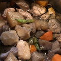 米の華's cooksnap of when they made 簡単！蓮根とごぼう蒟蒻 鶏むね肉の煮物＊.