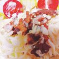 tekkokko☆'s cooksnap of when they made *カリカリ豚サラダ*和レモンマヨソース*.