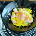 マルんちの丸顔's cooksnap of when they made 海老とパプリカと新玉ねぎのマリネ♡.