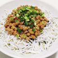 もぐ・ω・くま's cooksnap of when they made 栄養満点！簡単！納豆しらす丼.