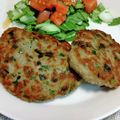 やつはしひじり's cooksnap of when they made 豚挽き肉とニラと豆腐のつくねバーグ.