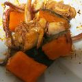 天光結月's cooksnap of when they made カボチャと海老の夏炒め.