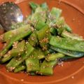 だじゅん's cooksnap of when they made 沖縄☆ジャンボいんげんのごま和え.