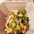 ＠bomi's cooksnap of when they made イカとオクラのネバネバ和え.