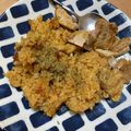 マキゆか's cooksnap of when they made 炊飯器におまかせ♪チキンライス玉子添え.
