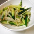 ＬＯＶＥりぃ〜ママ's cooksnap of when they made もやしとキュウリのたっぷり胡麻ナムル.