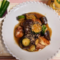 たぁープ〜's cooksnap of when they made ごま香る♪夏野菜と鶏肉の中華炒め.