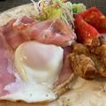 マールマル's cooksnap of when they made 何の変哲もないただの目玉焼きハムver..