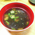 Emihann's cooksnap of when they made もずくとおくらのスープ.
