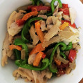 shelly616's cooksnap of when they made 搾菜と鶏肉の中華炒め♡.